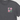 Inclusion Blooms Here Tee Dark Heather Grey t-shirt, design close-up