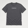 Acceptance Statement Tag-Free Tee Dark Heather Grey t-shirt, front