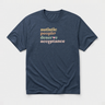 Autistic People Deserve Acceptance Tag Free T-Shirt Dark Heather t-shirt, front