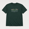 Behavior Analyst Floral Tee Forest Green t-shirt, front