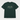 Occupational Therapist Floral Tee Forest Green t-shirt, front