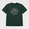Helping Tiny Humans Do Big Things Tee Forest Green t-shirt, front