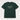 Speech Therapist Floral Tee Forest Green t-shirt, front