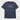 Accept Adapt Advocate Rainbow Love Heart Tee Heather Navy t-shirt, front
