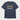 BCBA - Board Certified Behavior Analyst College Style Tee Heather Navy t-shirt, front