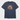 SPEDucator Boho Rainbow Tee Heather Navy t-shirt, front