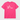 Love Teach Advocate - Love Hearts Tee Heliconia t-shirt, front