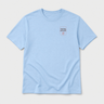 Together We Bloom Tag-Free Tee Light Blue t-shirt, front