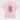 100% Original Thoughts Tag Free Tee Light Pink t-shirt, front