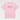 BCBA Outline Tee Light Pink t-shirt, front