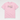Accept Adapt Advocate Rainbow Love Heart Tee Light Pink t-shirt, front