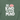Be Kind to Your Mind Tee Military Green t-shirt, design close-up