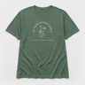 Autism Acceptance - Advocate Support Empower Tee Military Green t-shirt, front