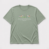Occupational Therapist Floral Tee Sage t-shirt, front
