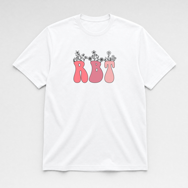 RBT Wildflowers Tee White t-shirt, front