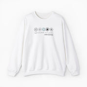 Different Petals Same Garden Flower Sketches Sweatshirt