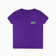 Autism Awareness 2025 - Celebrate Minds of All Kinds Ladies V-Neck T-Shirt