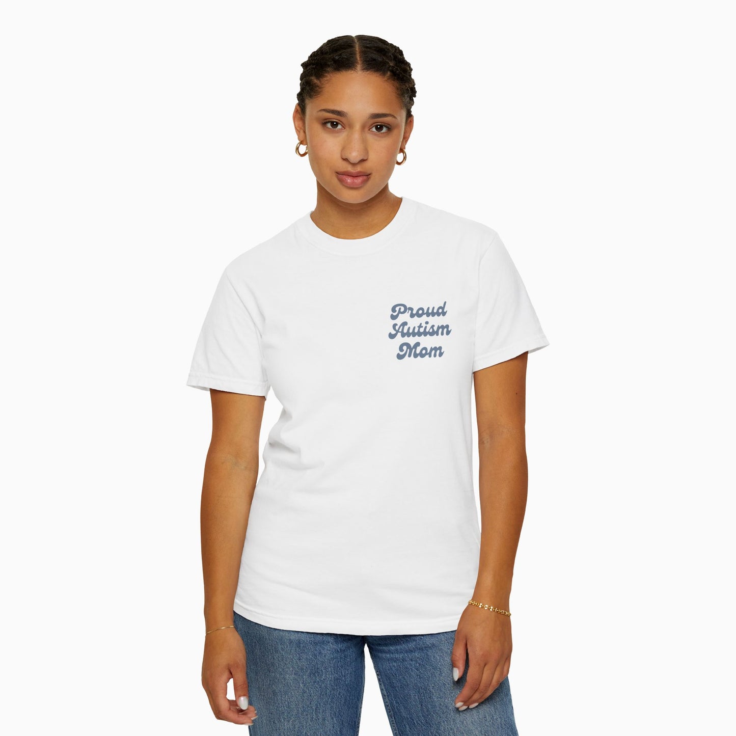 Proud Autism Mom Comfort Colors Tee
