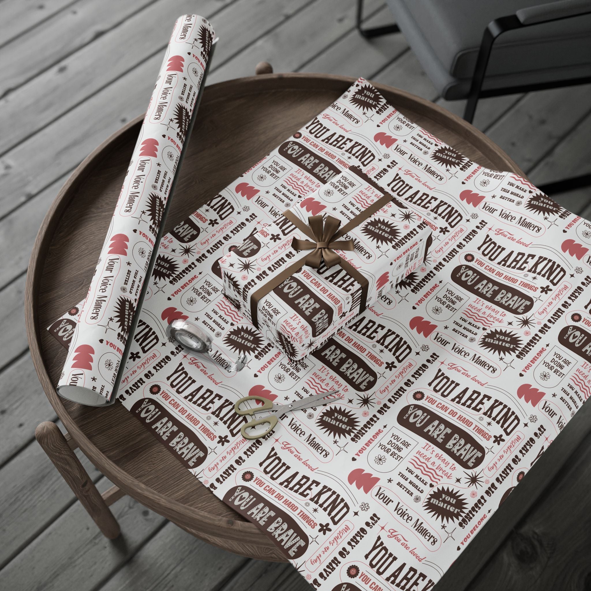 Affirmations Wrapping Paper