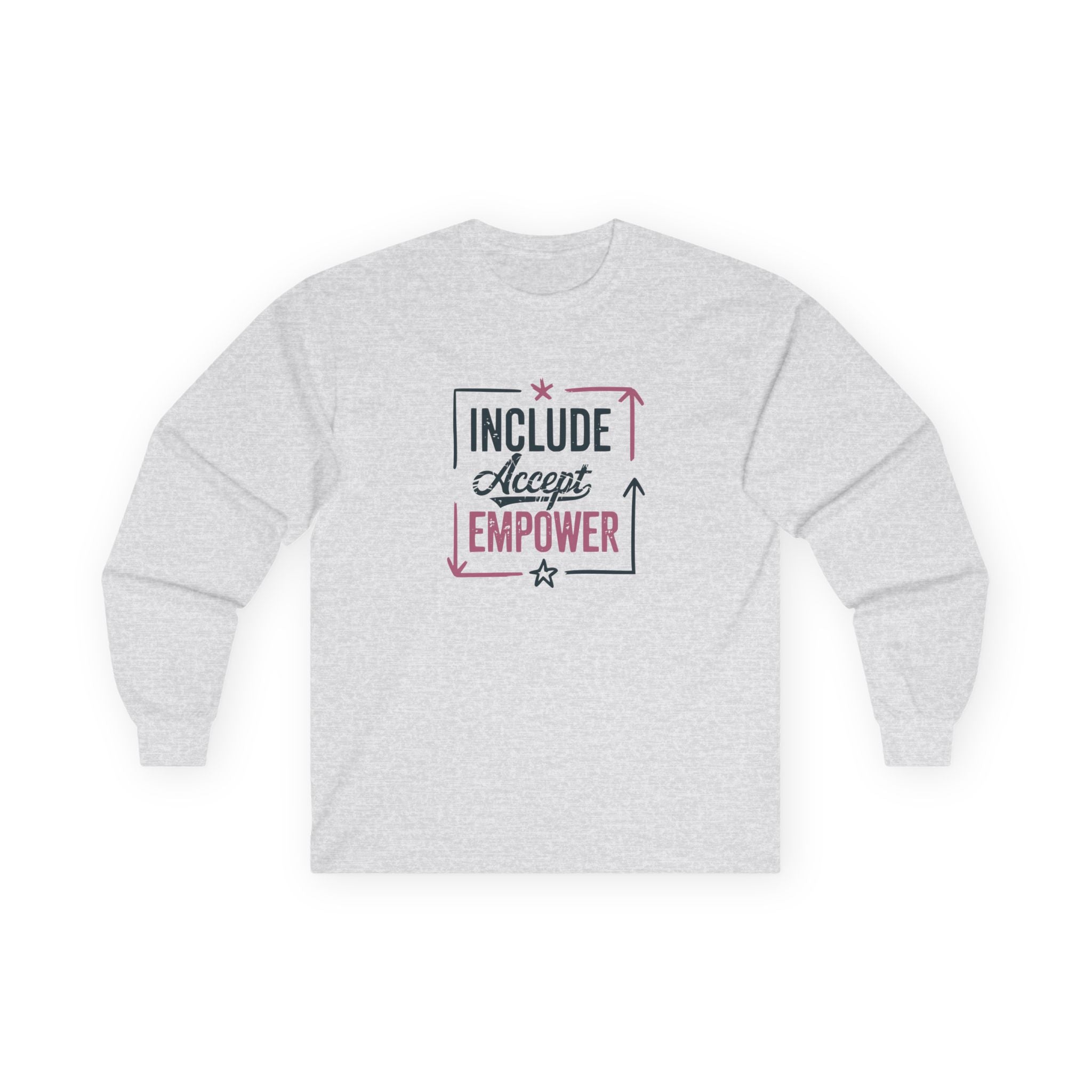 Autism Long - sleeve - Include Accept Empower Long Sleeve T-Shirt - Daily Bloom