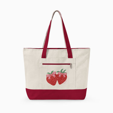 The Hard Days Make the Good Ones Sweeter Zippered Tote