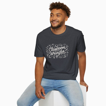 Classroom Wrangler Tag-Free Tee