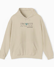 Accept Adapt Advocate Love Hearts Hoodie