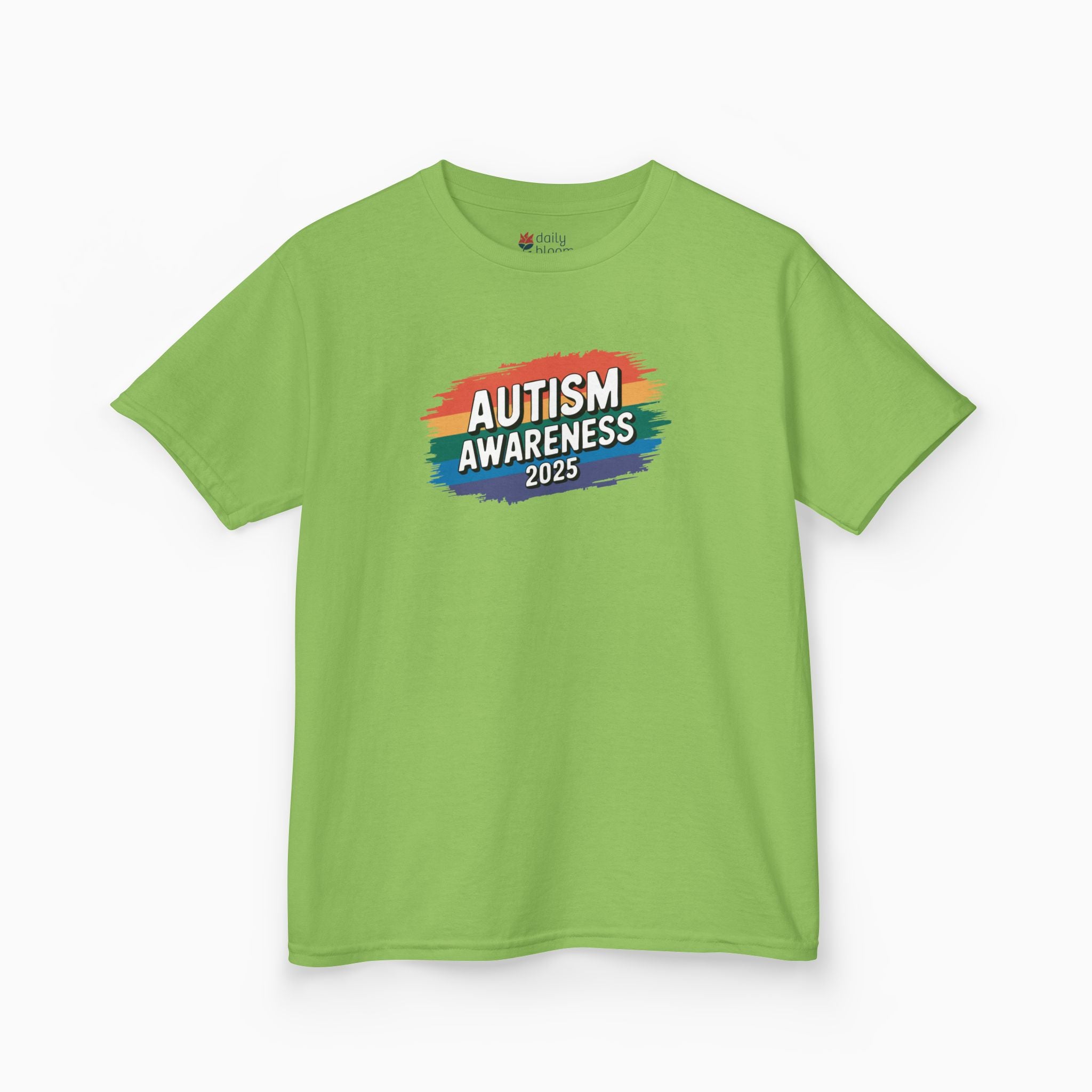 Autism Awareness 2025 - Brushstrokes of Awareness Youth T-Shirt