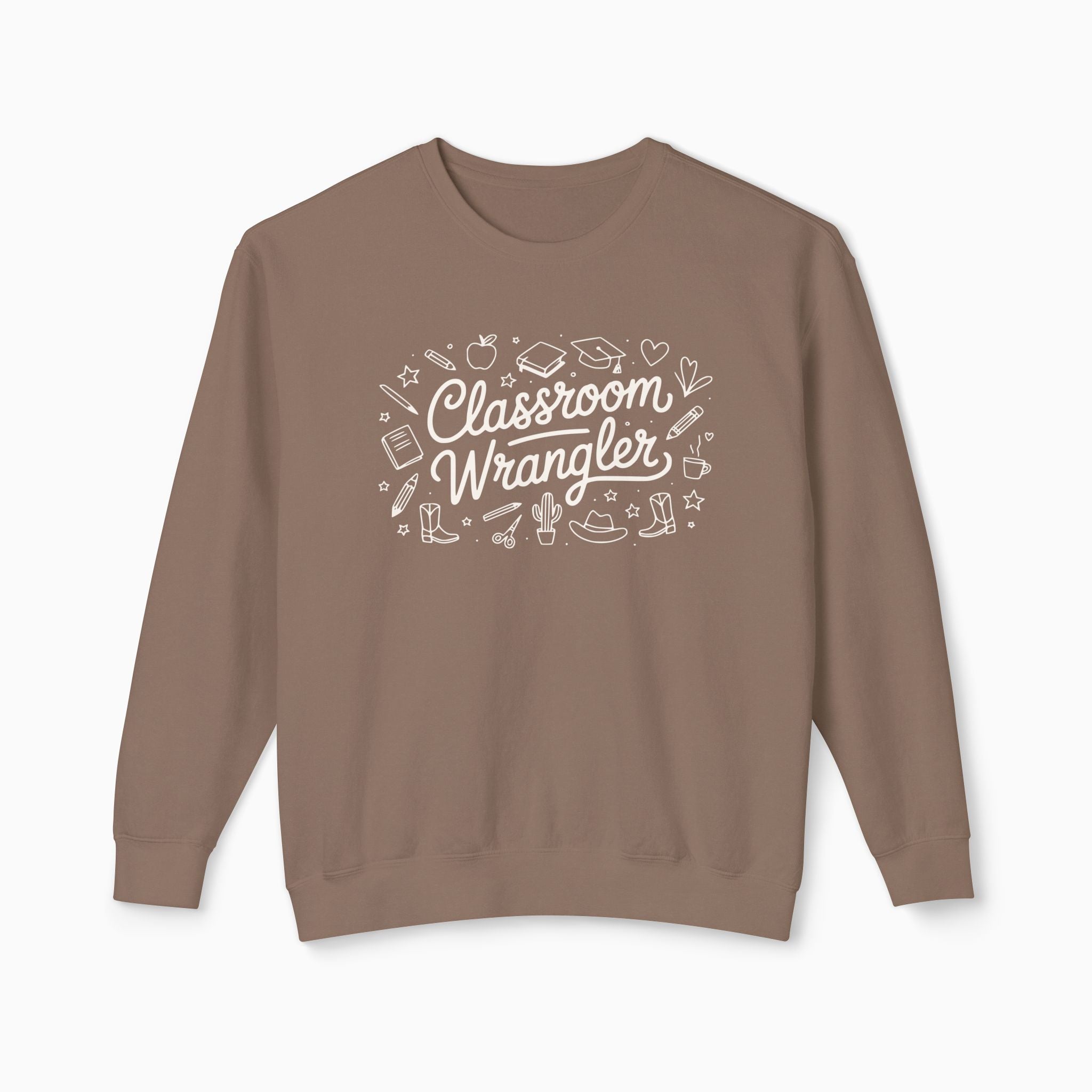 Classroom Wrangler Comfort Colors Lightweight Sweatshirt