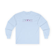 Autism Long - sleeve - Advocate Support Empower Love Hearts Long Sleeve T-Shirt - Daily Bloom