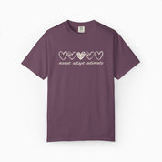 Accept Adapt Advocate Comfort Colors Tee