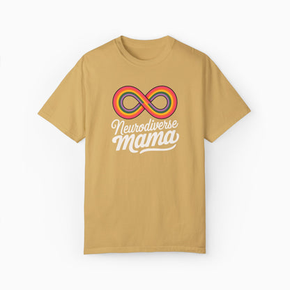 Neurodiverse Mama Comfort Colors Tee