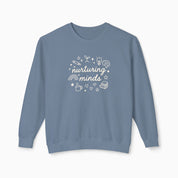 Nurturing Minds Comfort Colors Lightweight Sweatshirt