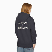 Autism ≠ Broken Comfort Colors Lightweight Hoodie