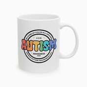 Autism Awareness 2025 - Blooms of Color All Around Ceramic Mug