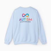 Autism Awareness 2025 - Infinity Acceptance Sweatshirt