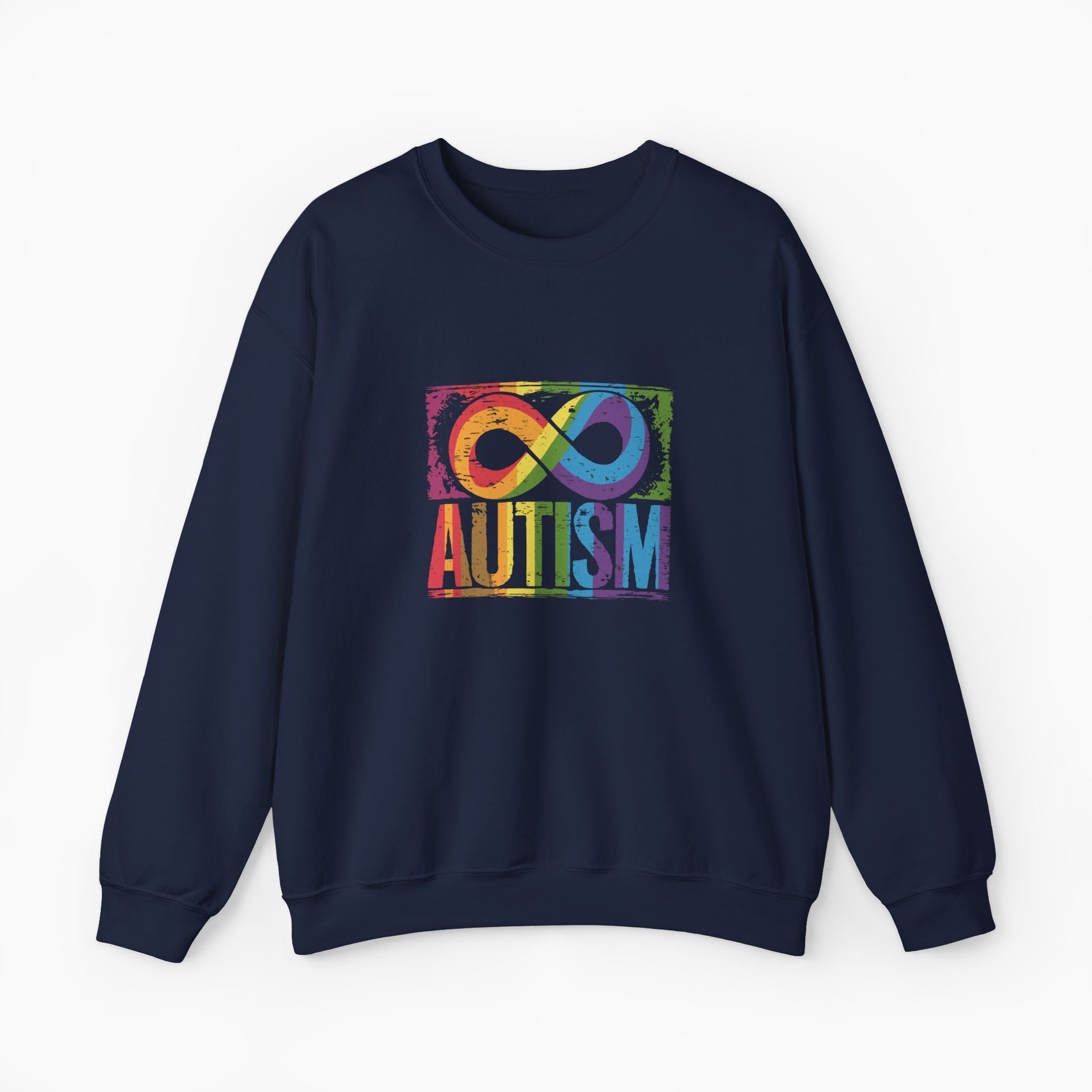 Autism Grunge Infinity Rainbow Sweatshirt
