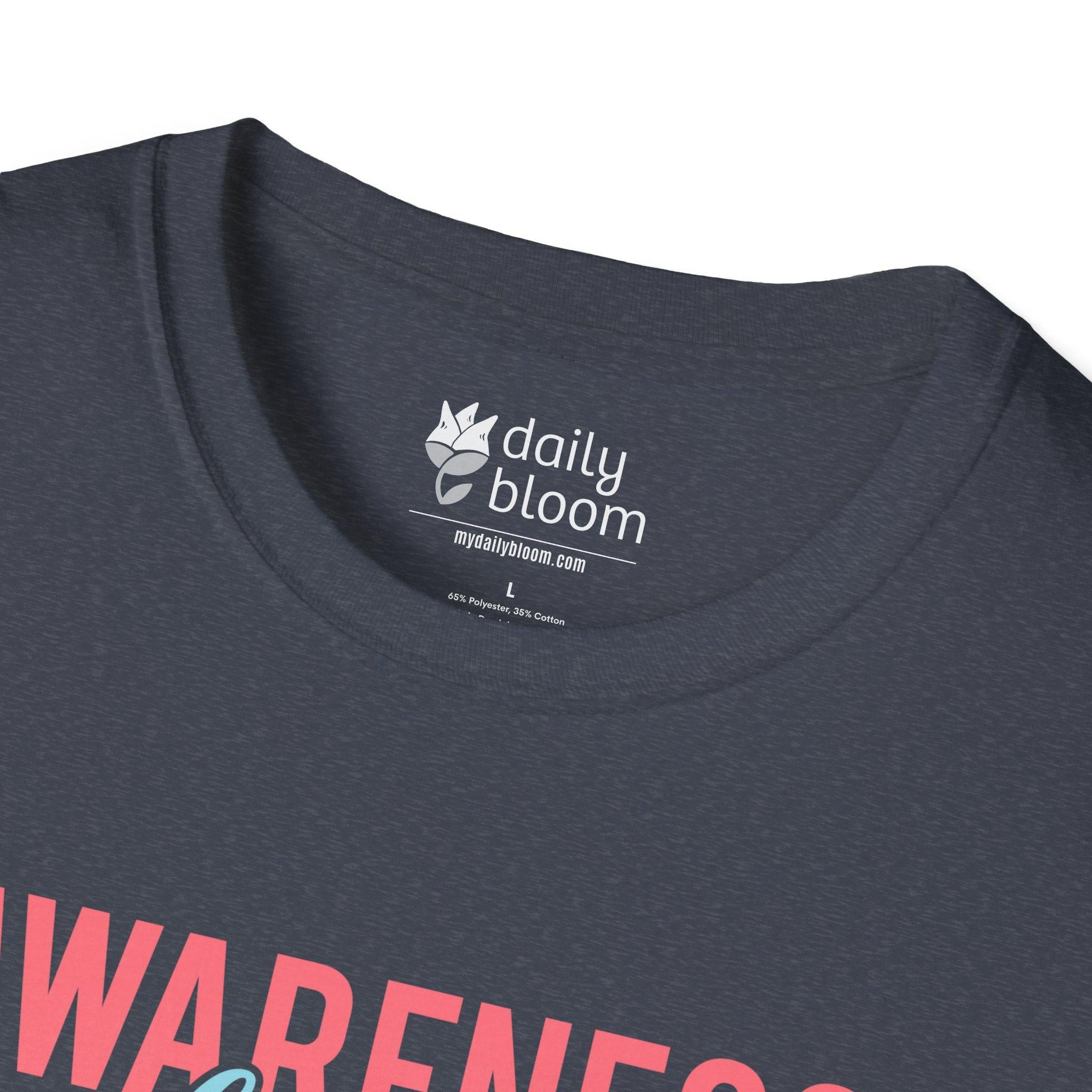 Awareness Informs Acceptance Transforms Tee-Neurodiversity, ADHD & Autism Awareness & Acceptance T-Shirt by Daily Bloom