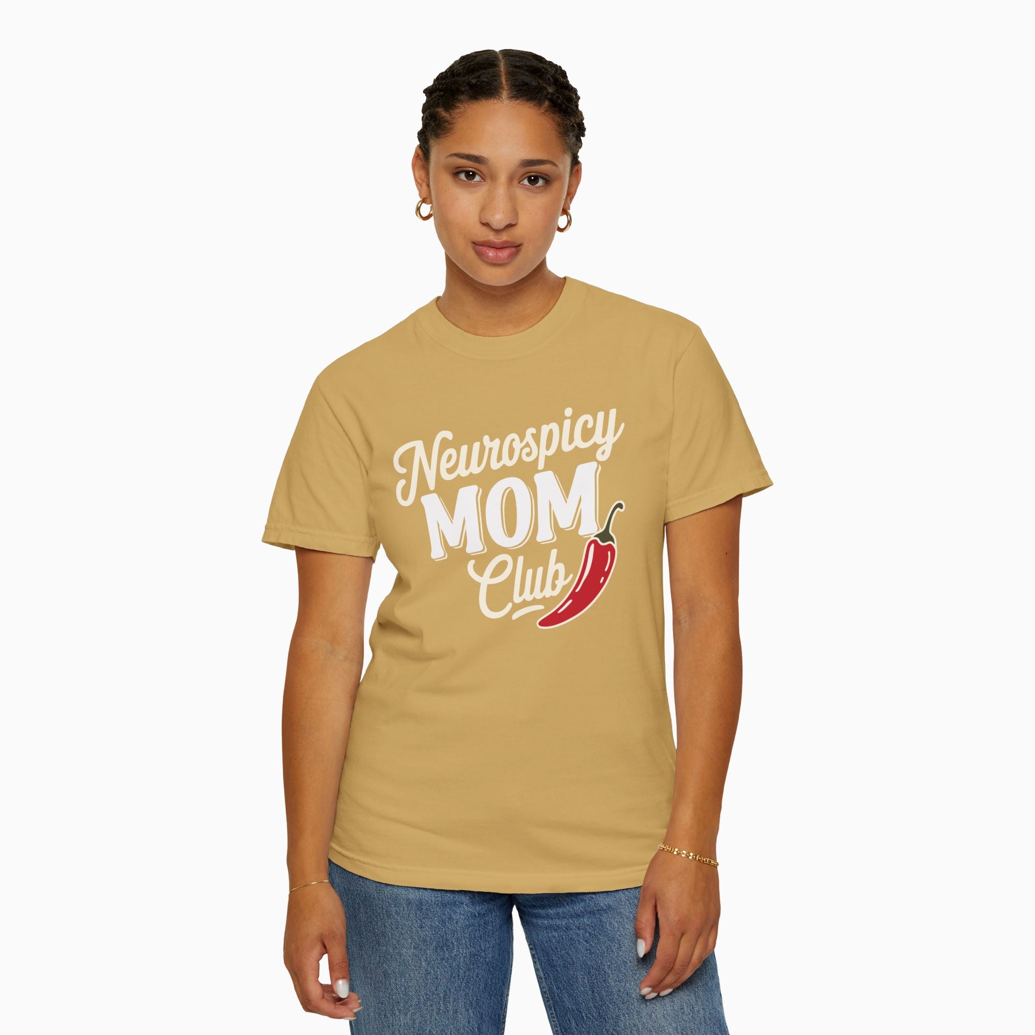 Neurospicy Mom Club Comfort Colors Tee