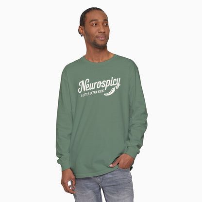 Neurospicy Comfort Colors Long Sleeve T-Shirt
