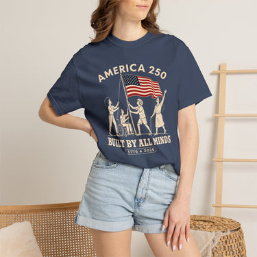 America 250 Built By All Minds Premium T-Shirt