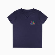 Autism Awareness 2025 - Infinity Acceptance Ladies V-Neck T-Shirt