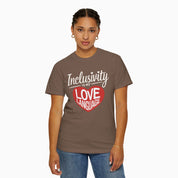 Inclusivity is my Love Language Comfort Colors Tee