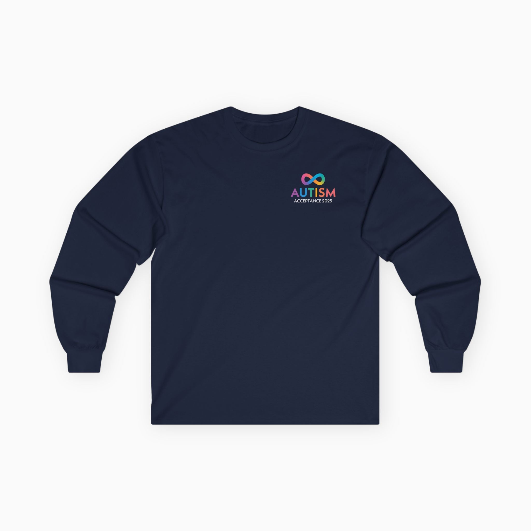Autism Awareness 2025 - Infinity Acceptance Long Sleeve Tee