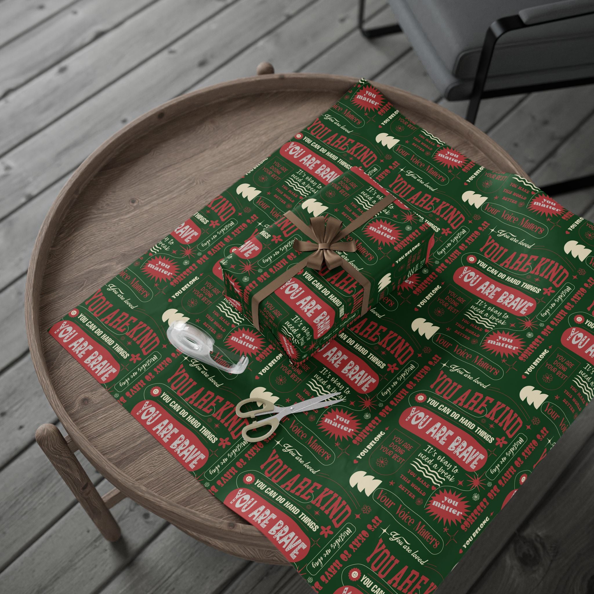 Affirmations Wrapping Paper