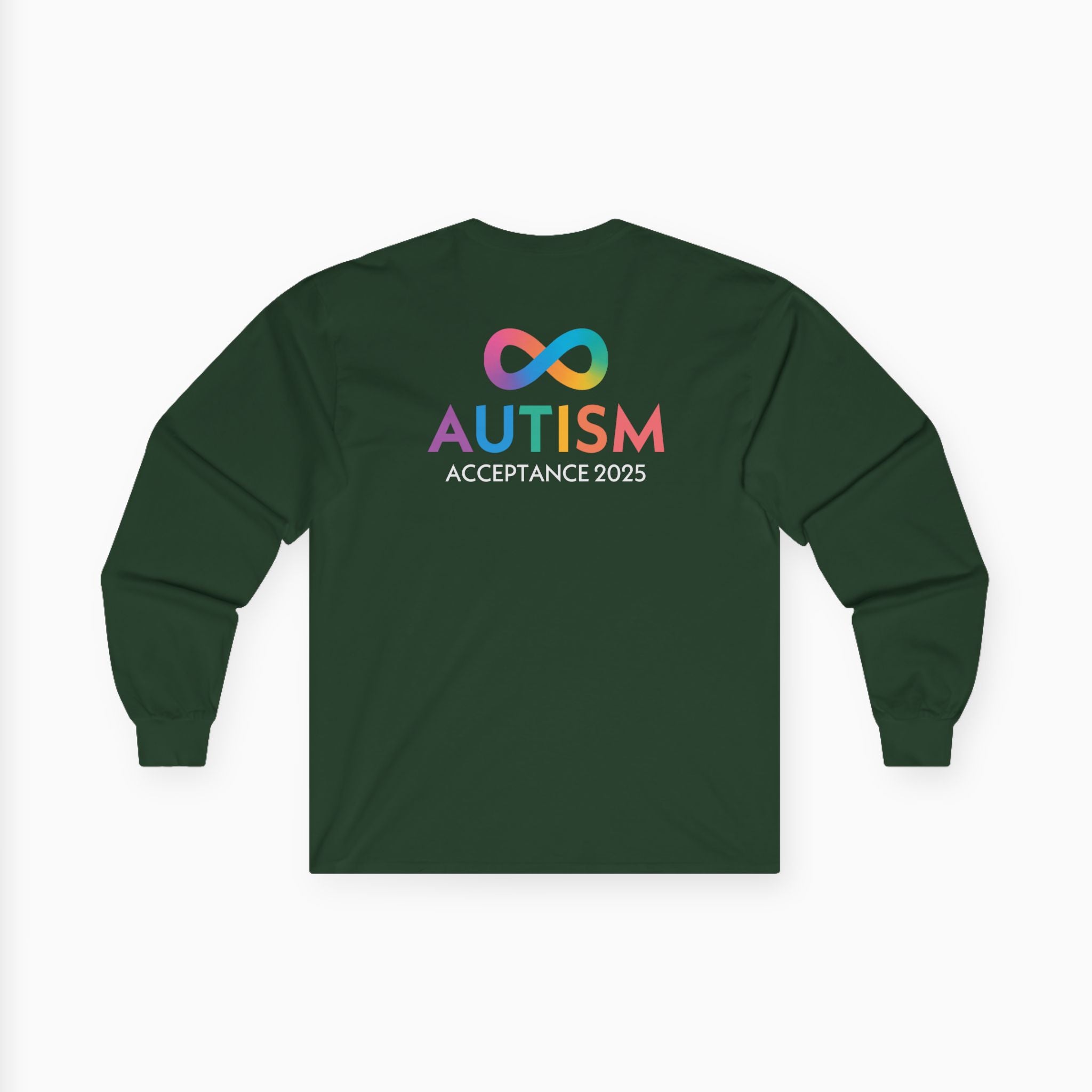 Autism Awareness 2025 - Infinity Acceptance Long Sleeve Tee