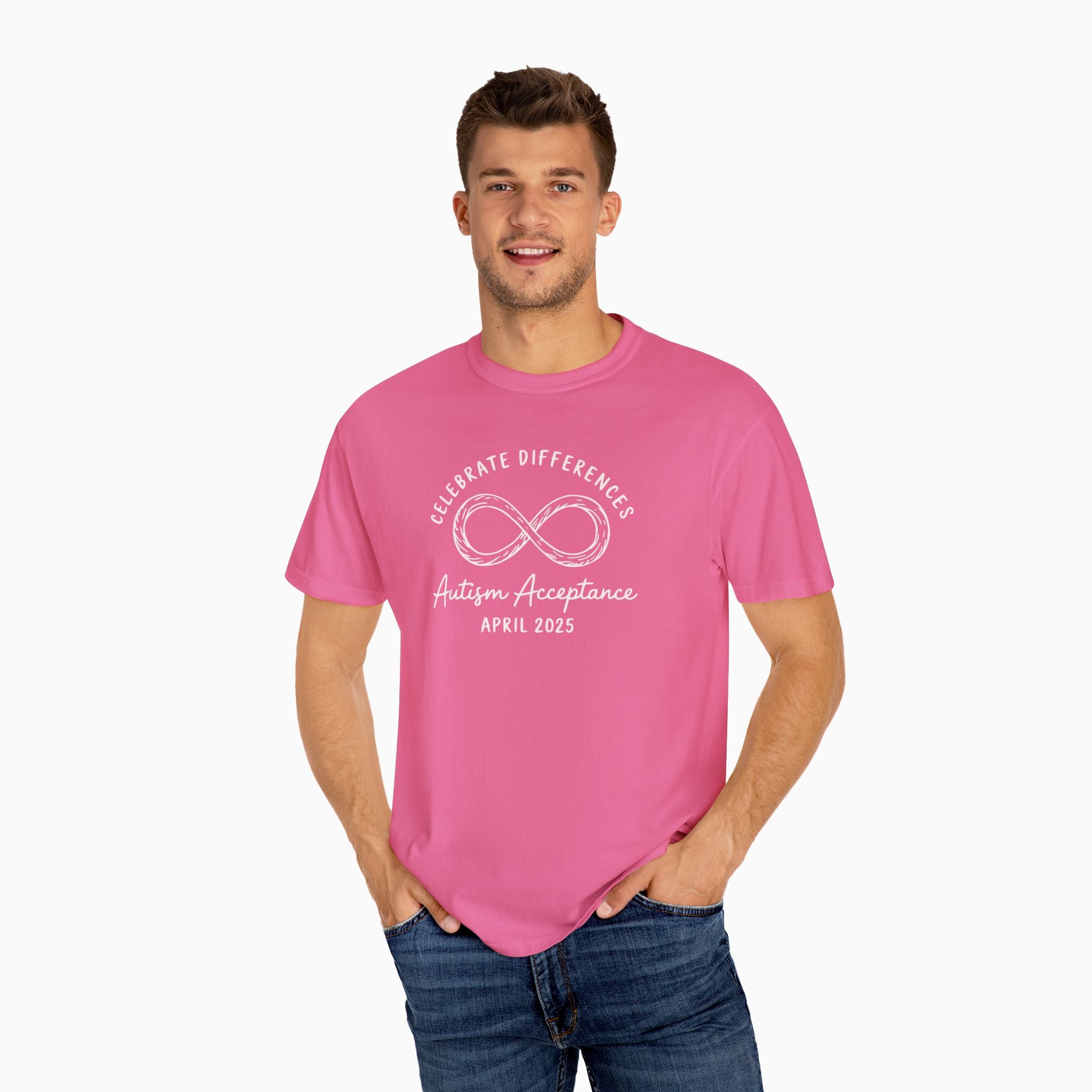 Autism Awareness 2025 - Celebrate Differences Comfort Colors T-Shirt
