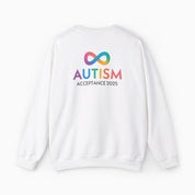 Autism Awareness 2025 - Infinity Acceptance Sweatshirt