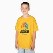 Autism Awareness 2025 - Brainbow Youth T-Shirt