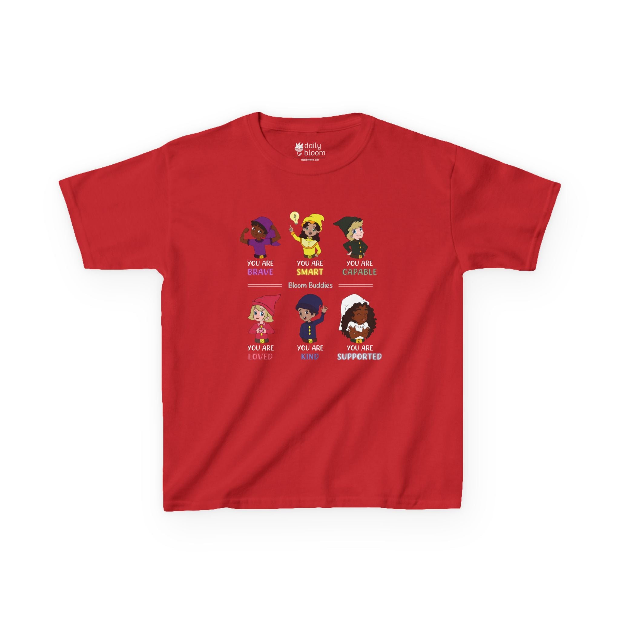 Bloom Buddies Affirmations Youth T-Shirt